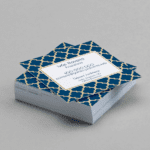 Tarjeta de visita cuadradas