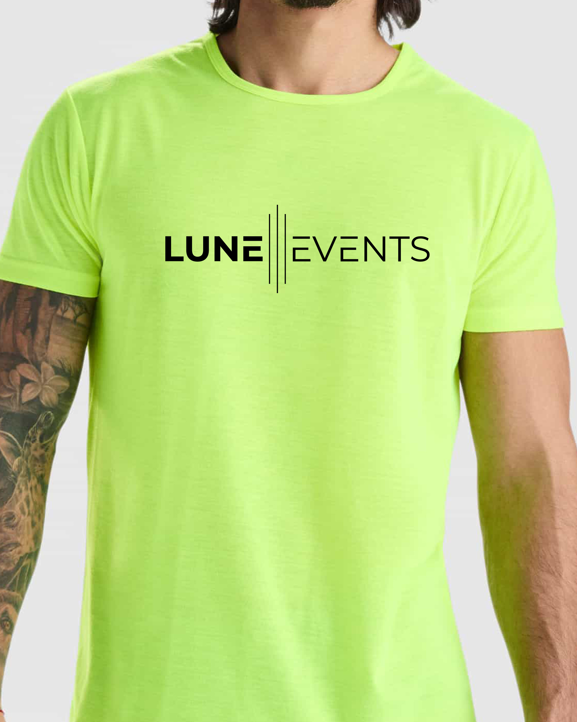 camisetas flúor personalizadas para eventos y promociones