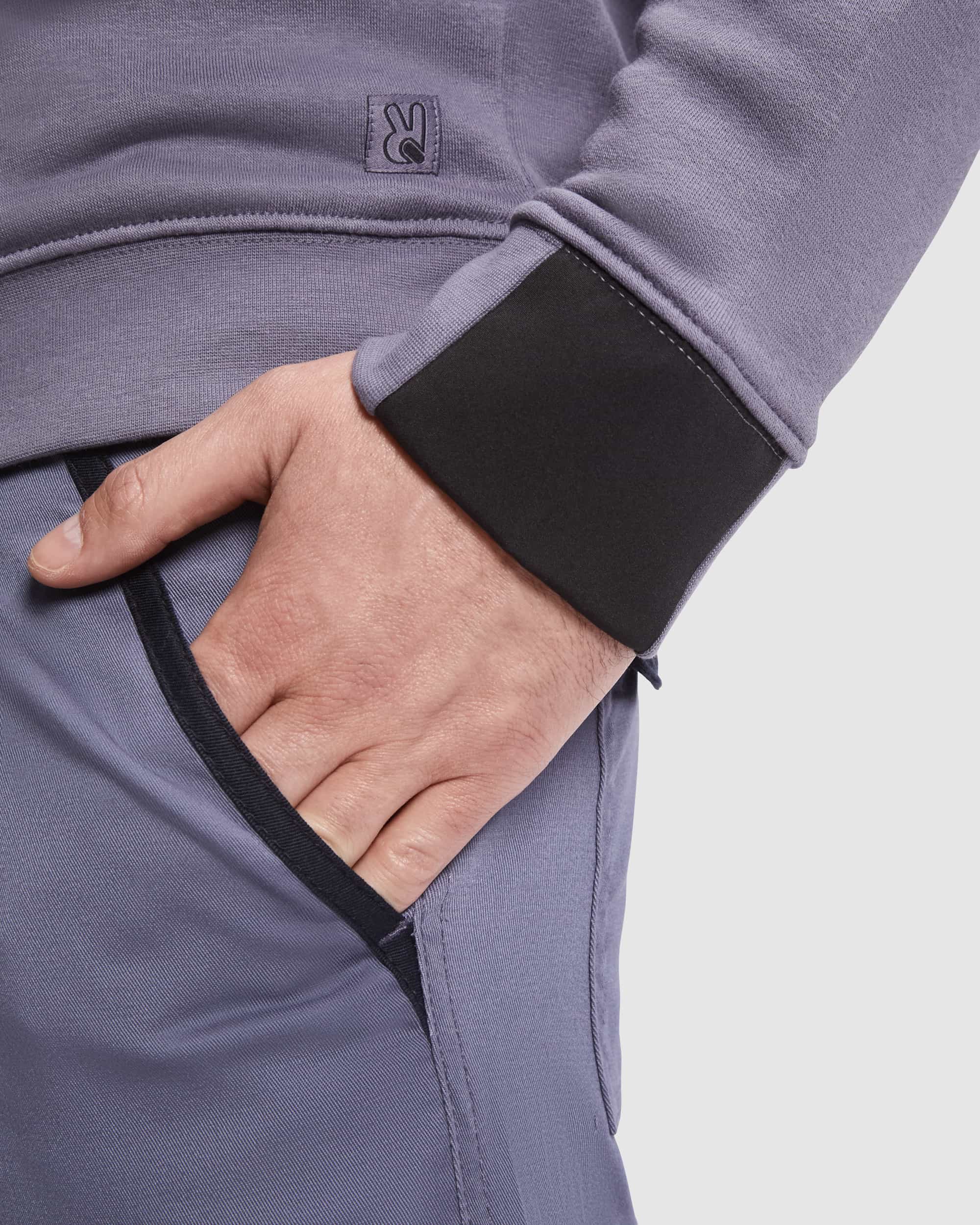 Sudadera MAVERICK - Detalle Puño