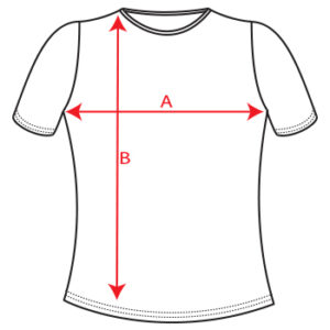 Guía de tallas - Camisetas de manga corta entallada