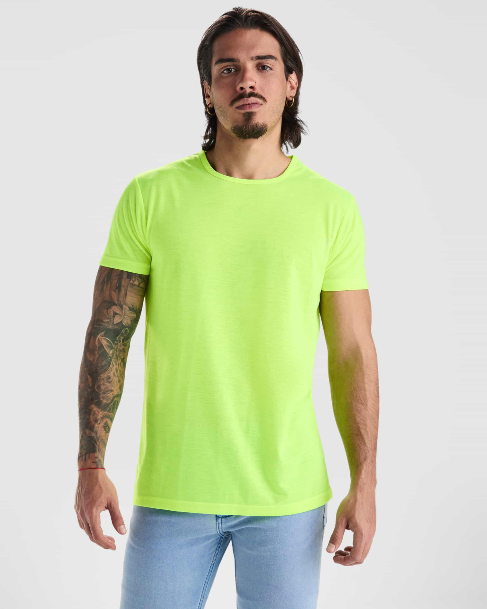 camisetas flúor personalizadas para eventos y promociones